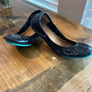 Tieks Obsidian Black Size 8
